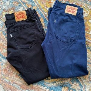 Levi’s 32 x 30 Jeans Bundle 511 (Slim Fit) and 505 (Regular Fit)